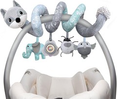 Car Seat Toys for Babies Baby Toys 3-6 Months Carseat Stroller Toy Developmental