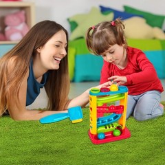 Durable Pound A Ball Toys for Toddler, Stacking, Learning, Active, Early Deve…