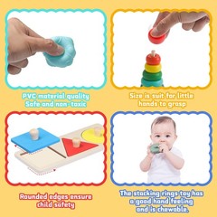 Montessori Toys for Babies 6-12 Months,1 Year Old,8 in 1 Learning Educational…