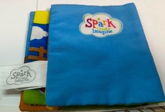 Fisher Price-Spark Create Imagine-Baby/Infant/Nursery Item Lot Of 2-Plush Books