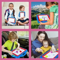 Magnetic Drawing Board Toys for 1-2 Year Old Girls, Large Erasable Sketch Pad