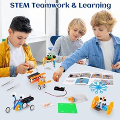 Kit de robótica STEM, 6 juegos de experimentos científicos actividades proyectos