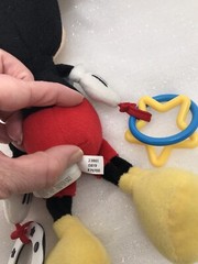 Disney Baby Mickey Mouse On The Go Pull Down Activity Toy, 14″ Stroller Crinkle