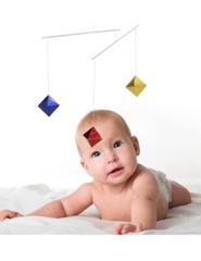 New Montessori Octahedron Mobile Inspired Visual Infants Color Development