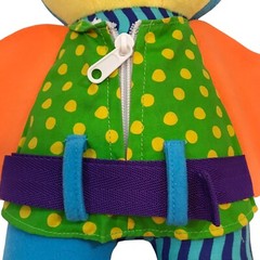 Kidoozie Dress Me Owl Doll Kids Dressing Skills Buttons Hook & Loop zipper 15″