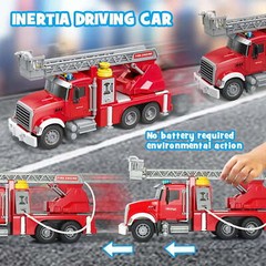 Kids Toys for 3 4 5 6 7 Years Old Boys, 15″ Large Tow Truck Toy,Friction Powered