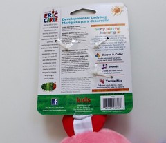 Eric Carle Developmental Ladybug Plush 14″ Crib Stroller Toy Lovey NWT