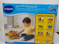 Vtech Turn and Learn Driver Toy Yellow Ages 6 to 36 months New