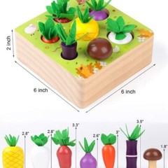 Children’s toys Happy Farm Carrots and fruits Happy Farm Early education toys