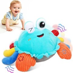 Baby Toys 1 Year Old 6-12 Month Tummy Time Toys Crawling Crab Musical Dancing…