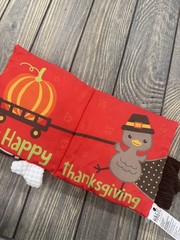 Magic Years Happy Thanksgiving Soft Crinkle Baby Book Developmental Toy Fabric