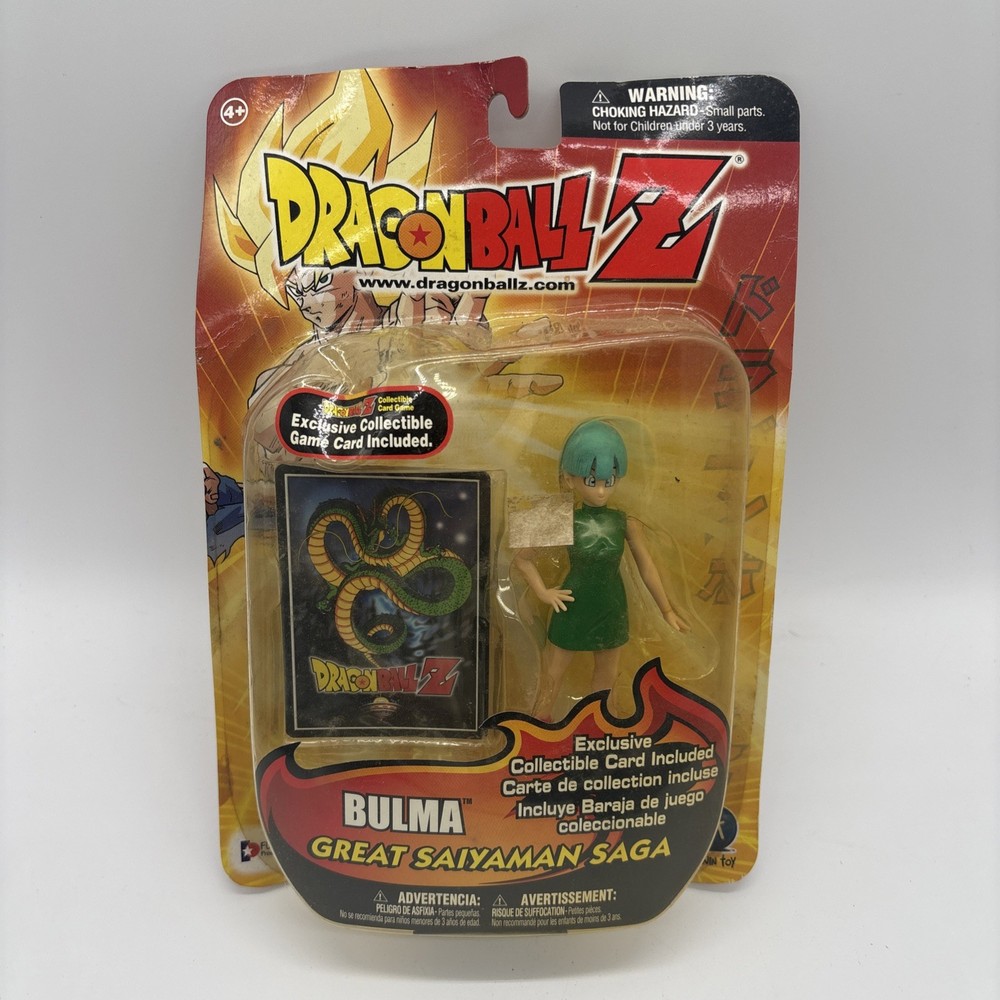Dragon Ball Z Maijin Buu Saga Bulma 5″ Action Figure 2002 Irwin Toy New