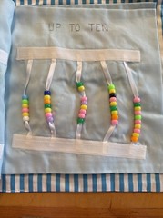 Vtg Busy Book Handmade Zipper Buttons Z21
