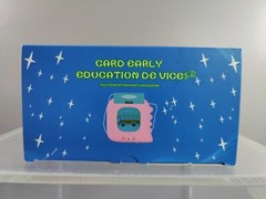 NEW BLUE CARD EARLY EDUCATION DEVICE TODDLER TOYS TALKING FLASH CARDS AGES 3+