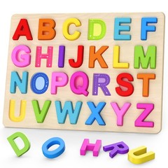 Educational Toys for Kids Toddlers Girls Boys 1 2 3 Year Olds Alphabet Puzzles