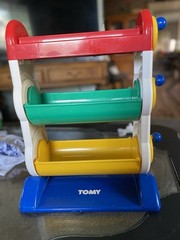 TOMY Ball Drop Toy Ball Run Multicolor Hand-Eye Coordination Ages 1-3