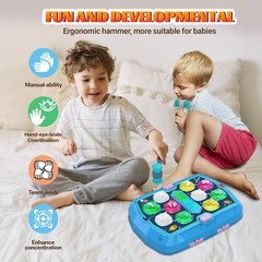 Whack Game Mole for Toddlers, Toys for 3 4 5 6 Year Old Boys Girls, Interactive
