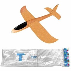 Airplane Toys 19″ Foam 10 Orange Plane, Birthday Gifts For Kids 3 4 5 6 7 8 9 10