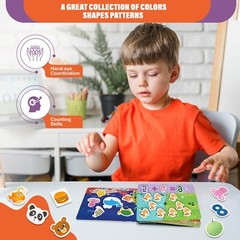 Busy Book for Toddlers, Montessori Busy Book for Kids to Develop Leadership
