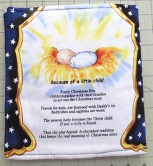 Handmade Cloth Fabric Soft Book “Little Light” by Joy Allen