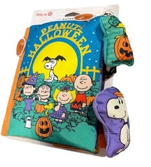 Peanuts Baby Deluxe Soft Snoopy Book Peanuts Halloween New
