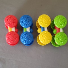 Multicolor Activity Toy Set Red Blue Yellow Green Hand-Eye Coordination Unisex