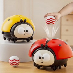 Ladybug Floating Ball Children Puzzle Toy Baby Early Education Focus Training