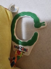 Eric Carle Duck Plush Activity Development Crinkle Teether Clip-On Toy Rattle