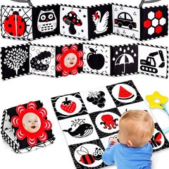 High Contrast Baby Toys for Newborn Infant 0-6 Months Montessori Tummy Time B…
