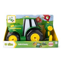Take Apart Tractor Toy Set for Toddlers – STEM Building Toys with 16 Pieces & To