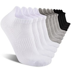 COOVAN Mens Socks 6 Pairs Cotton Ankle Breathable Casual Thin Socks Athletic …