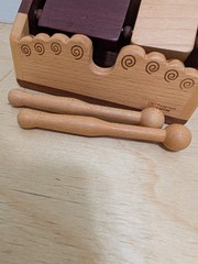 Soopsori Monkey Rhythm Blocks set, wooden musical toy for children