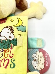 Peanuts Snoopy Plush Book Sweet Dreams Baby Lovey Nakajima 2014