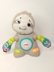 Fisher Price Linkimals Smooth Moves Sloth Interactive Toy Music Lights Works