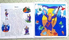 Handmade Cloth Fabric Soft Book “The Beginner’s Bible – Favorite Bible Stories”