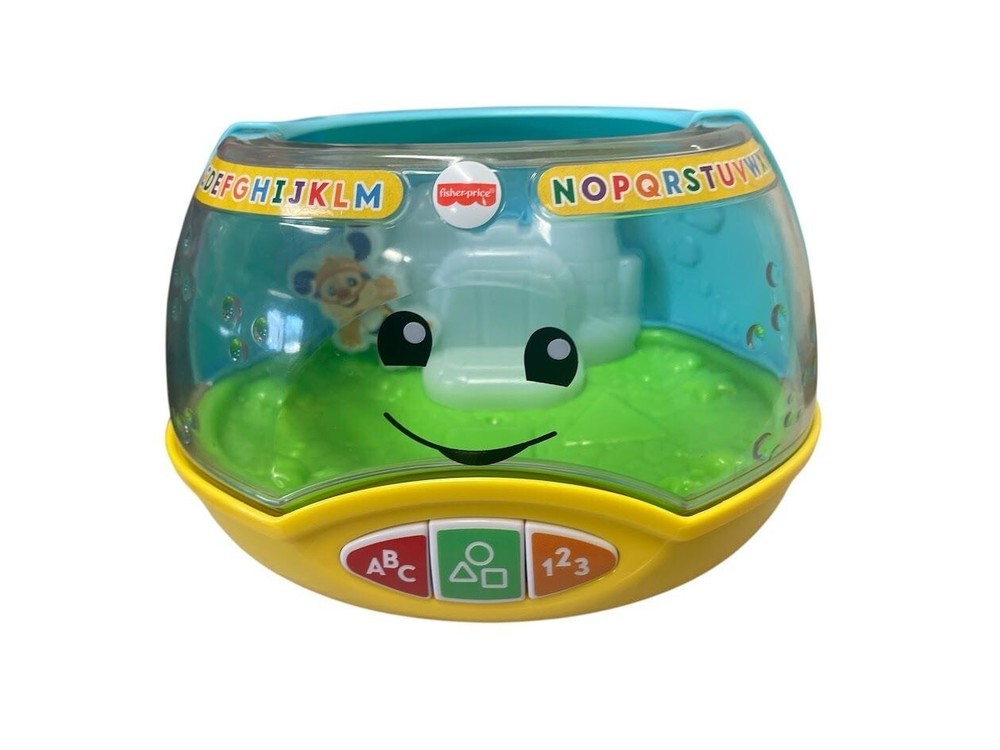 Fisher-Price Laugh & Learn Fishbowl Toy With Colorful Sea Animals