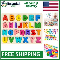 Bright and Safe Alphabet Puzzle Toy for Toddlers – Develops Skills & Creativity