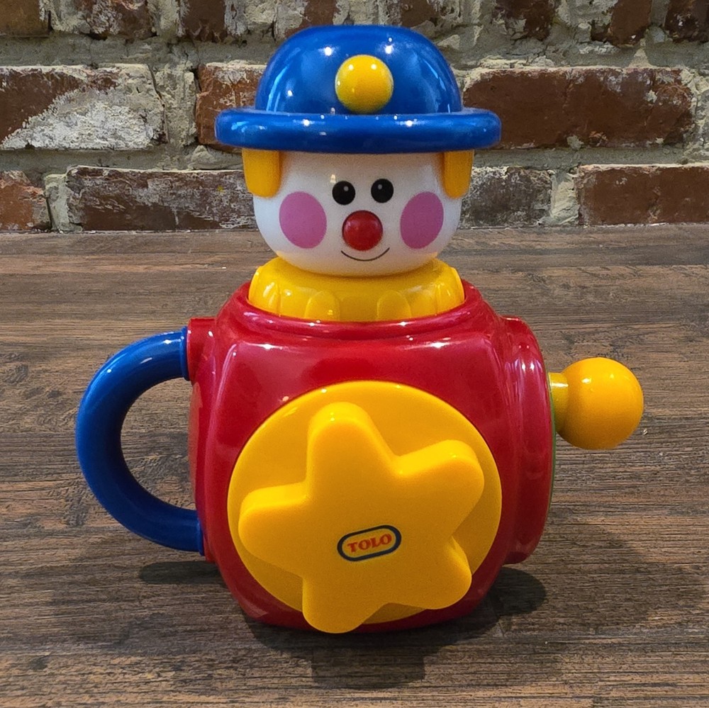Tolo Clown Activity Toy, Multicolor, Motor Skills & Hand-Eye Coordination