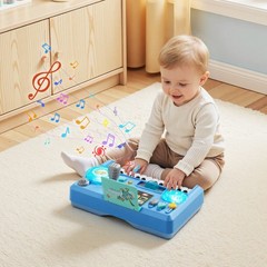 VEVOR Toddler Learning Table for 6-36 Months Baby DJ Set with 133 Sound Sources