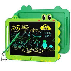 12-Inch LCD Writing Tablet for Kids Colorful Reusable Doodle Pad for Learning