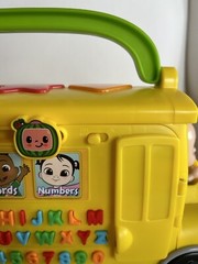 Cocomelon Learning Bus Toddler 18m+ Educational Interactive Alphabet Sound Toy