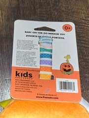 Nwt Peanuts Snoopy JOL Target Baby Infant Toys Halloween Spooky *