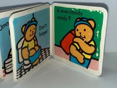 Vintage Mini Baby Vinyl Puffy Book, 1983 by J&J BPC Made Hong Kong