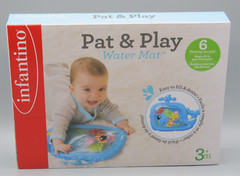 Infantino “Pat & Play” Water Mat Tummy Time Sensory Play Learning Baby Toy