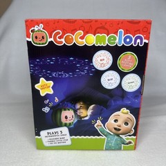 CoComelon Musical Projector Night Light Numbers & Letters Multicolor Toy
