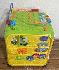 VTech Ultimate Alphabet Activity Cube Learning Toy Tested Works