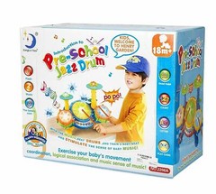 Educational Toys For 2 Year Old Baby Kids Toddlers Boy Girl Learning Drum Set