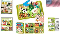 Quiet Activity Book – Montessori Learning Toys for Toddlers