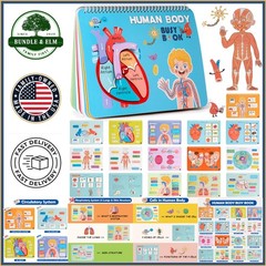 Human Body Anatomy Book for Preschoolers, Fun Learning Activities for Kids