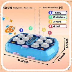 Toolion Whack Game Mole Toys For 3 4 5 6 Year Old Boys Pounding Toys For Age